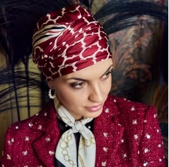 Bonnet chimio style bohème chic