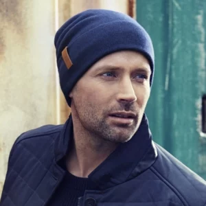 Bonnet chimio en laine/coton tout confort pour hommes