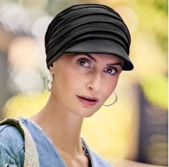 Casquette confort et élégance pour cuir chevelu sensible